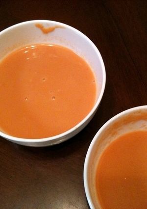 にんじんとりんごのクリームスープ-レシピのメイン写真