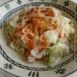 ヘルシー♪野菜ジュースあんかけ焼きソバ