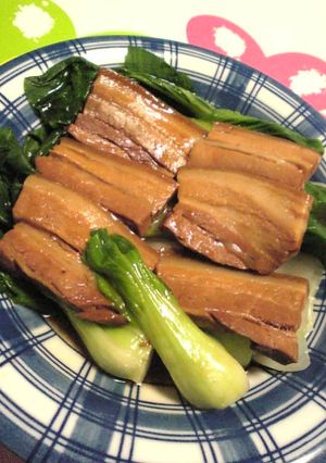 コンビニクッキング「豚角煮」-レシピのメイン写真