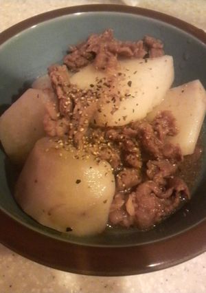 簡単ラクチン♪さといもの塩肉ジャガ-レシピのメイン写真