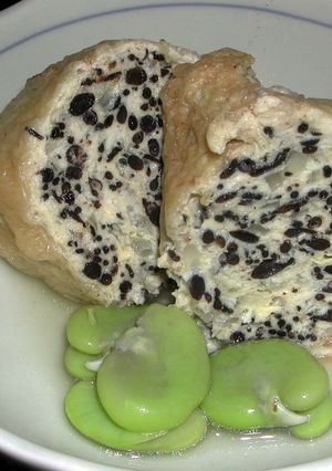 ひじき入り鶏ミンチのきんちゃく煮-レシピのメイン写真