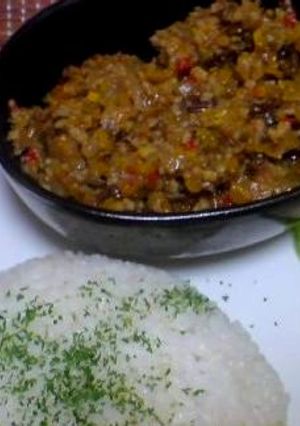 ドライカレー-レシピのメイン写真