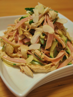 鶏胸肉のピーナッツバター和え-レシピのメイン写真