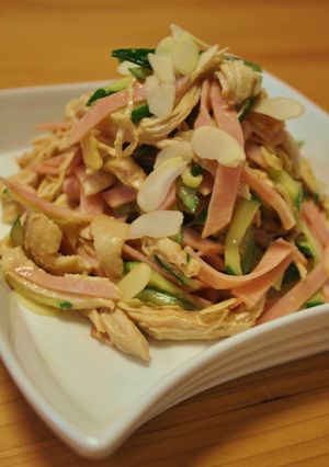 鶏胸肉のピーナッツバター和え-レシピのメイン写真