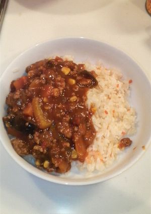 豚ひき肉とホールトマトの夏カレー☆-レシピのメイン写真