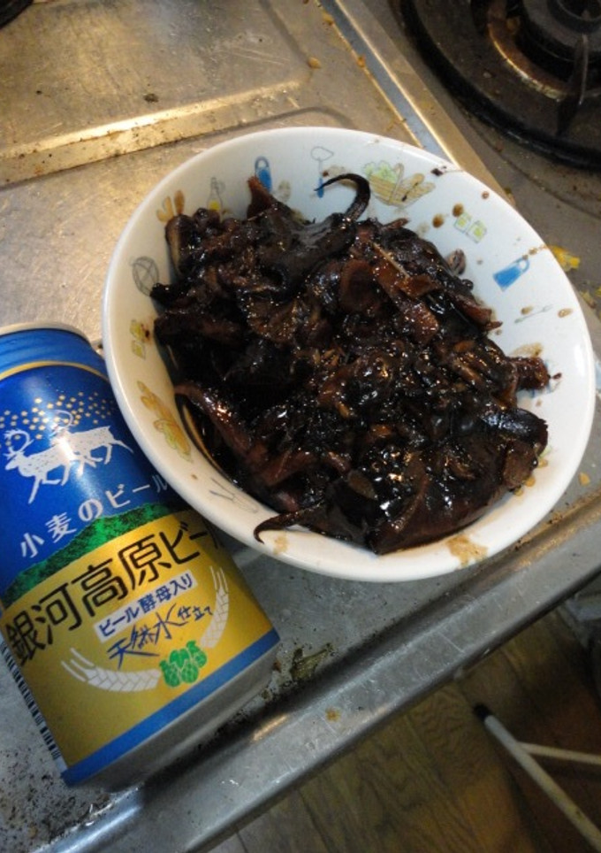 圧力鍋で作るぶりのあらとイカの煮物-レシピのメイン写真