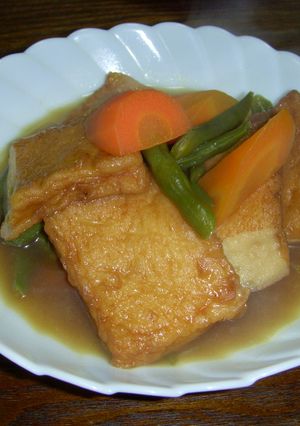 いんげんとさつま揚げの煮物-レシピのメイン写真