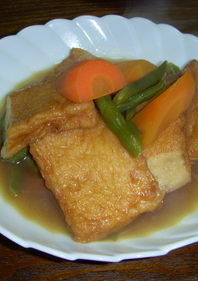 いんげんとさつま揚げの煮物-レシピのメイン写真