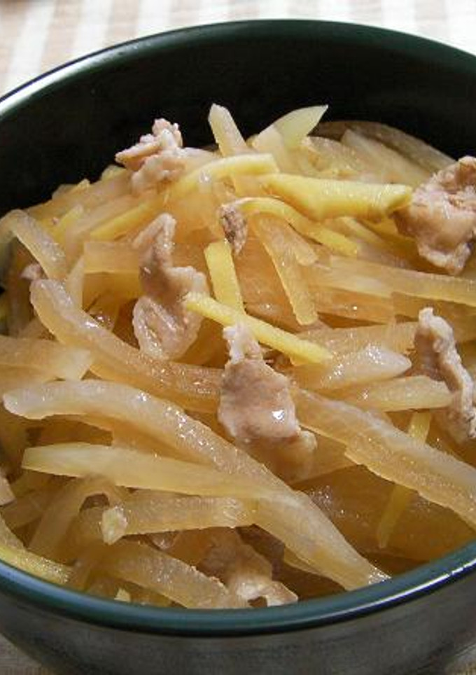 大根＆しょうが～豚丼風～-レシピのメイン写真