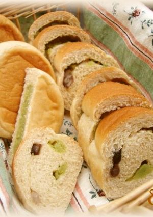 そら豆あんで！平焼きあんぱん♪-レシピのメイン写真