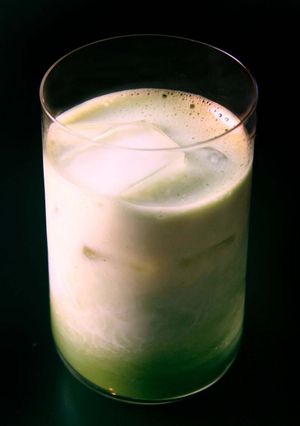 ヘルシー豆乳抹茶ラテ-レシピのメイン写真