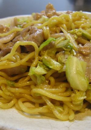 うまいっ!!!オイバター焼きそば-レシピのメイン写真