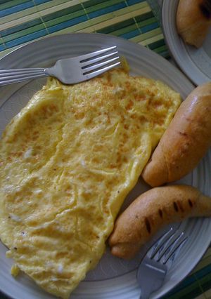 簡単チーズオムレツ-レシピのメイン写真