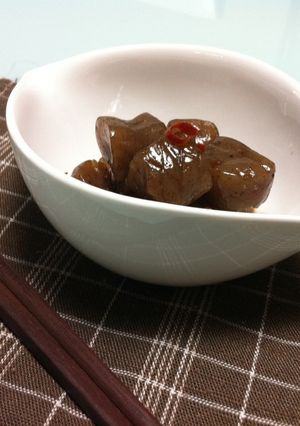 ヘルシーつまみ!!炒りこんにゃく♪-レシピのメイン写真
