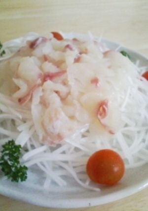 鯛のカルパッチョ-レシピのメイン写真