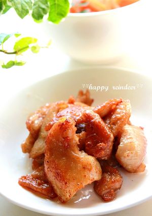 カリッと♪鶏皮炒め-レシピのメイン写真