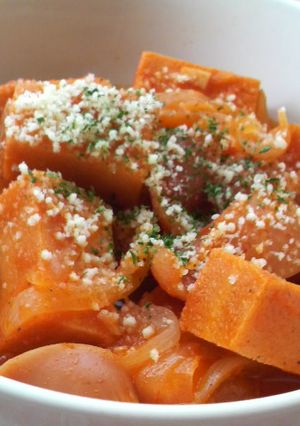 野菜ジュースで★洋風高野豆腐煮★-レシピのメイン写真