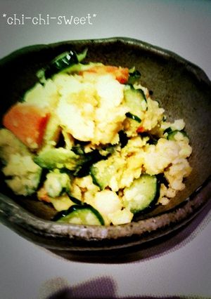 ＊サツマイモカレー風味サラダ＊-レシピのメイン写真