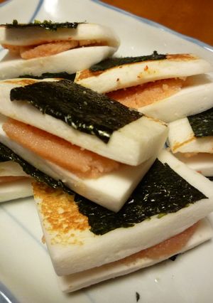 超簡単♪はんぺん明太の磯辺焼き風-レシピのメイン写真
