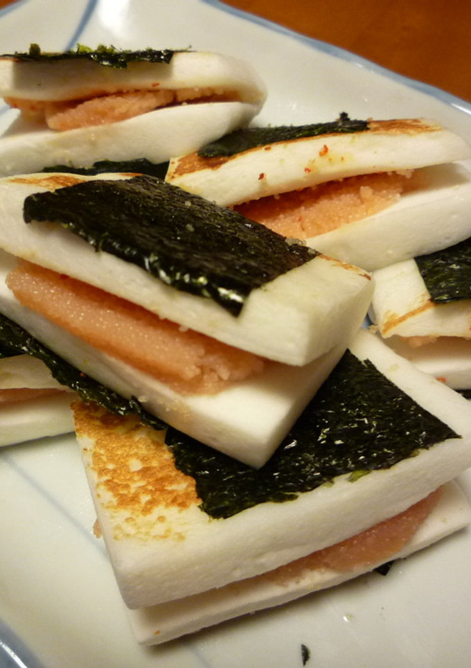 超簡単♪はんぺん明太の磯辺焼き風-レシピのメイン写真