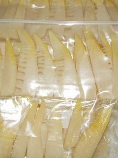 たけのこの保存方法(冷凍)-レシピのメイン写真