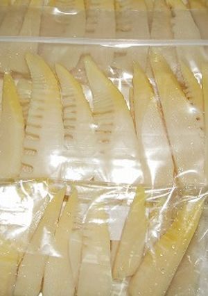 たけのこの保存方法（冷凍）-レシピのメイン写真