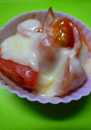 簡単お弁当おかず④☆トマトウインナー焼き-レシピのメイン写真