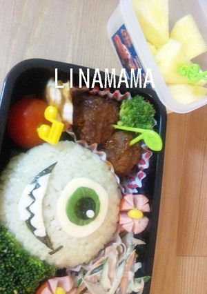 キャラ弁★マイク-レシピのメイン写真