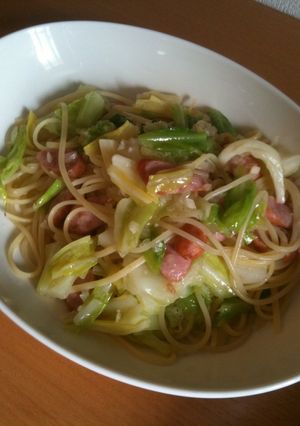 簡単☆激旨！キャベツとウィンナーのパスタ-レシピのメイン写真