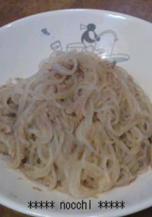 簡単♪しらたきとツナの炒め煮もどき？-レシピのメイン写真