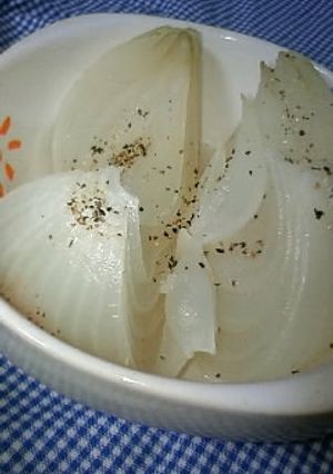 レンジでチン！玉ねぎ塩ごま油-レシピのメイン写真