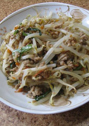 もやしの肉みそ炒め-レシピのメイン写真