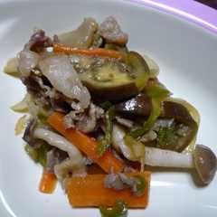 野菜たっぷり焼肉のたれ炒め♪-レシピのメイン写真