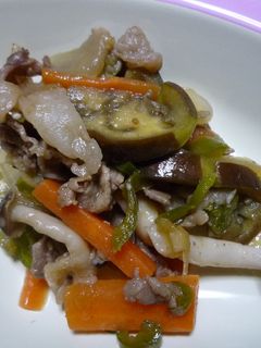 野菜たっぷり焼肉のたれ炒め♪-レシピのメイン写真