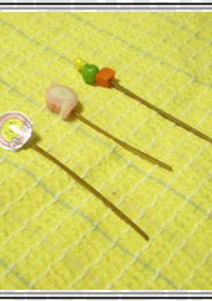 お弁当に☆食べられるオリジナルピック-レシピのメイン写真