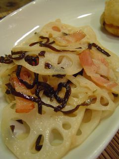 れんこんとベーコンの塩昆布炒め♪-レシピのメイン写真