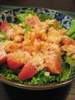 野菜ジュースで♪オニオントマトサラダ-レシピのメイン写真