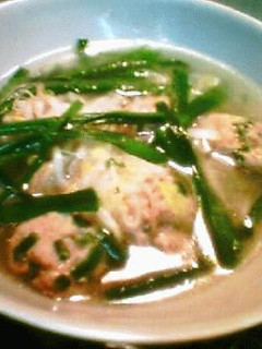 ☆あったか野菜たっぷり団子入り中華スープ☆-レシピのメイン写真
