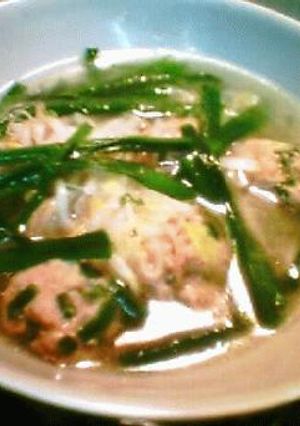 ☆あったか野菜たっぷり団子入り中華スープ☆-レシピのメイン写真