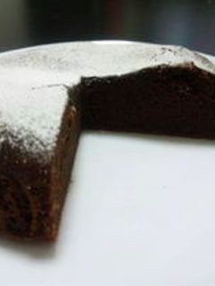 超簡単♪もっちもちのチョコケーキ-レシピのメイン写真
