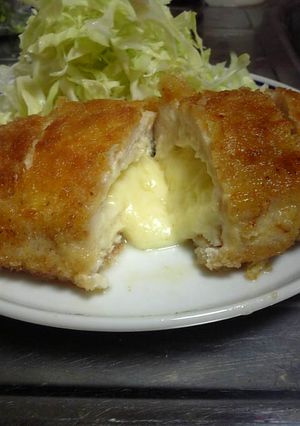 簡単!とり肉のチーズはさみパン粉焼き-レシピのメイン写真