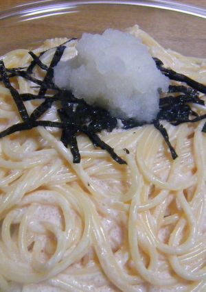 幸せの明太クリームパスタ-レシピのメイン写真