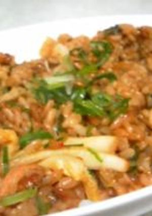パラパラ！納豆キムチャーハン(V)-レシピのメイン写真