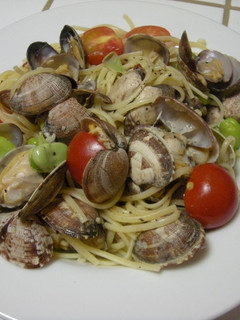 あさりとそら豆のパスタ-レシピのメイン写真