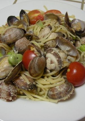 あさりとそら豆のパスタ-レシピのメイン写真