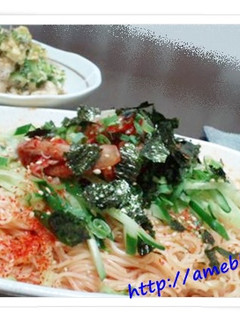 そうめんdeビビン麺-レシピのメイン写真