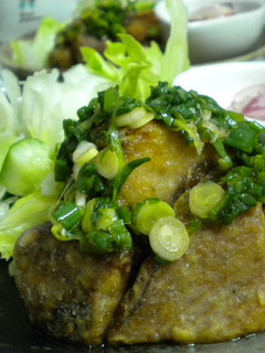 鰹の竜田揚げ(。→∀←。)すっぱ葱ソース-レシピのメイン写真