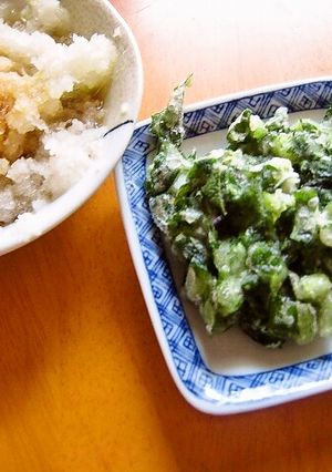 大根の葉de天ぷら-レシピのメイン写真