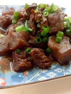 中華風 牛すじとこんにゃく煮込み-レシピのメイン写真