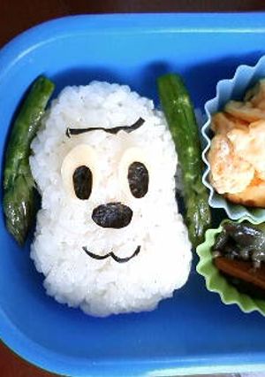 キャラ弁☆いないいないばあっ!のワンワン-レシピのメイン写真